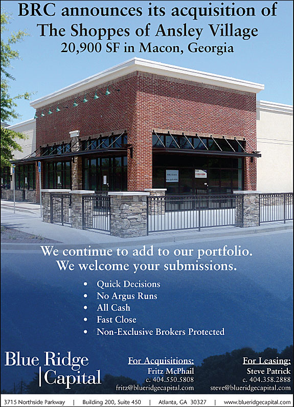 Shoppes of Ansley Village - Macon, GA Acquisition
