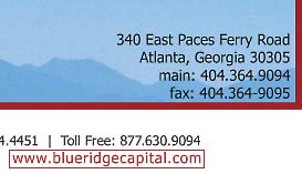 Visit Blue Ridge Capital's Website